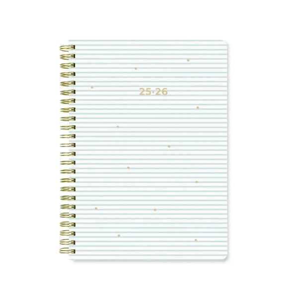 Letts Agenda Stripes A5 Semainier Académique-Agenda-Letts-2025-2026-Sky-Papeterie du Dôme