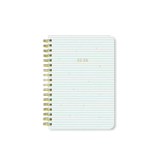 Letts Agenda Stripes A6 Semainier Académique-Agenda-Letts-2025-2026-Sky-Papeterie du Dôme