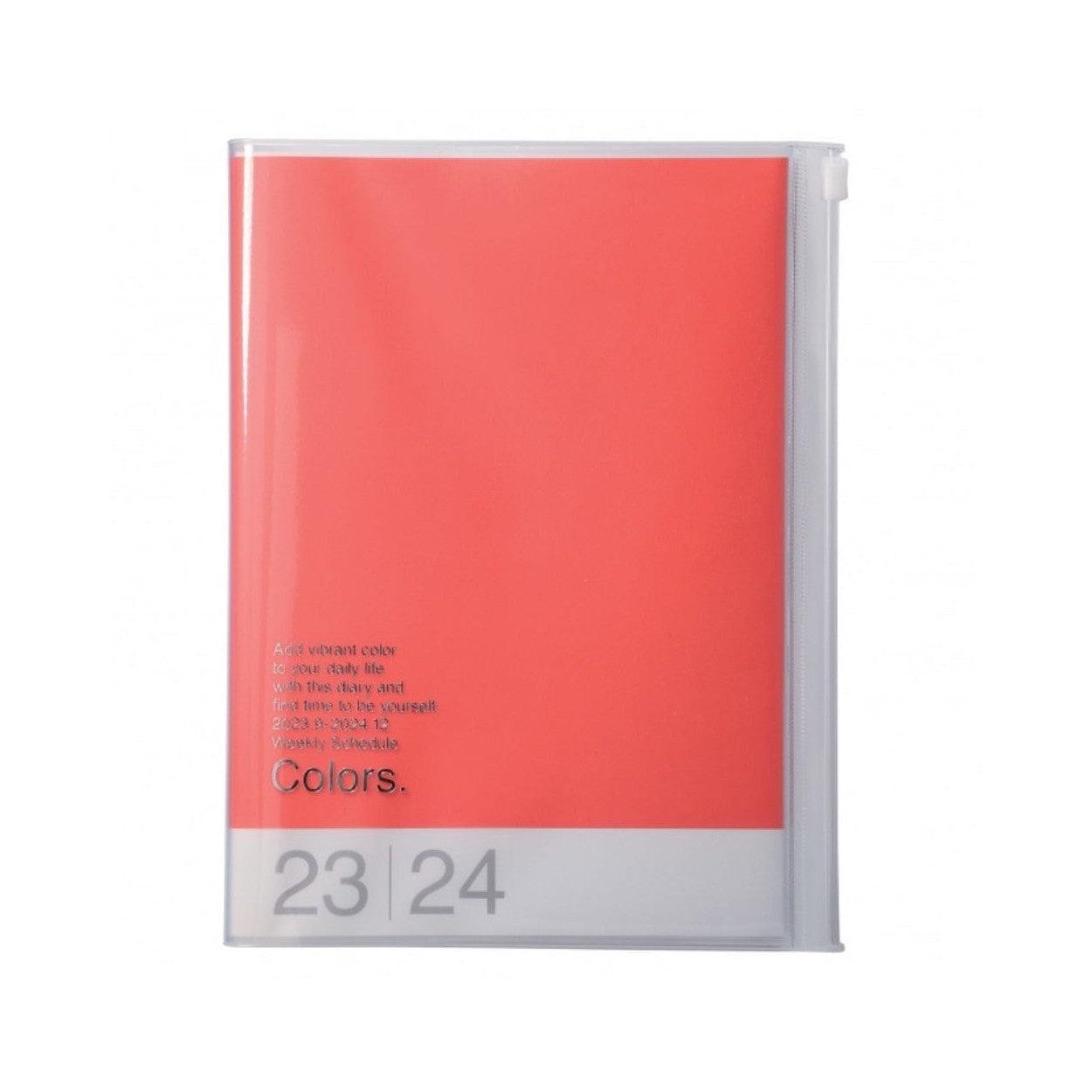 MARK'S Agenda A6 Colors-Agenda-Mark's Europe-2023-2024-Rouge-Papeterie du Dôme