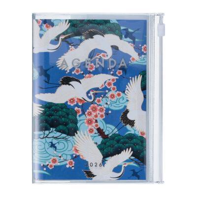 MARK'S Agenda A6 Japan-Agenda-Mark's-2025-2026-Birds Blue-Papeterie du Dôme