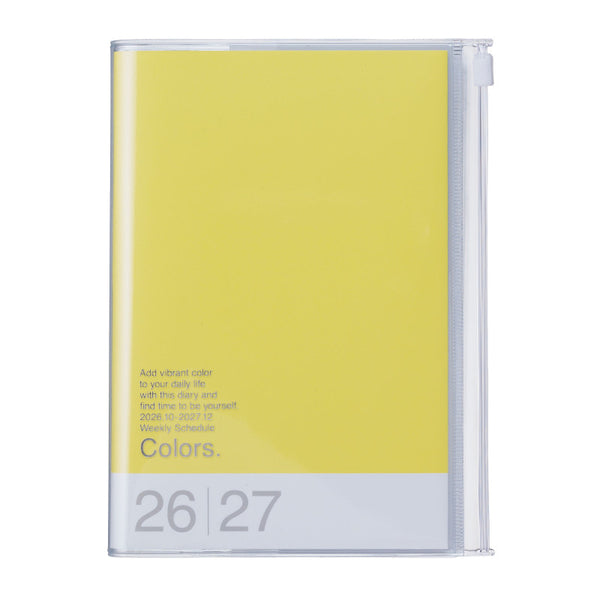 MARK'S Agenda B6 Colors-Agenda-Mark's-2026-2027-Jaune-Papeterie du Dôme