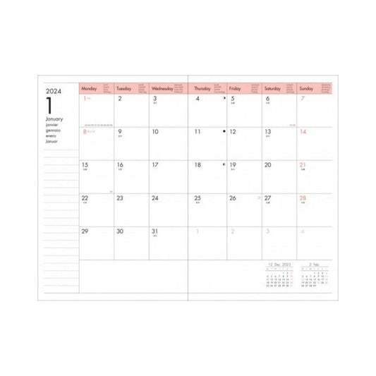 MARK'S Agenda B6 Colors-Agenda-Mark's-Papeterie du Dôme