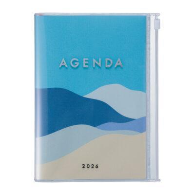 MARK'S Agenda B6 Mountain-Agenda-Mark's-2025-2026-Bleu-Papeterie du Dôme