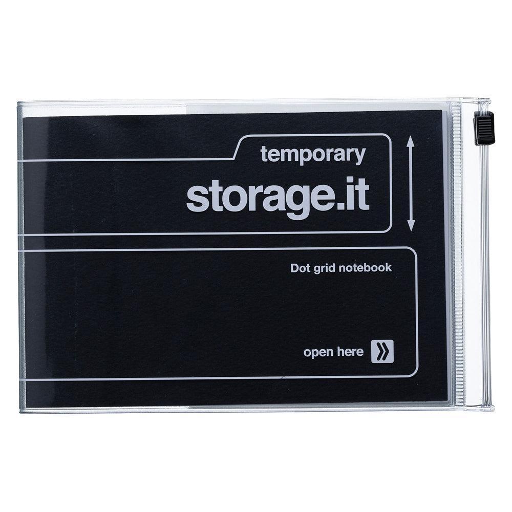 MARK'S Carnet A6 Storage.it-Carnet-Mark's-Noir-Papeterie du Dôme
