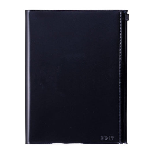 MARK'S EDiT Carnet A5 Pochette-Carnet-Mark's-Noir-Papeterie du Dôme