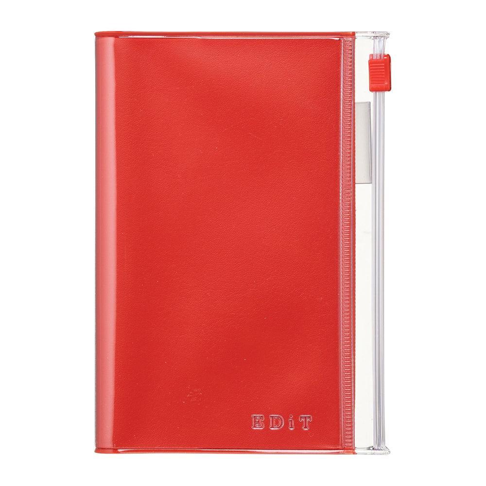 MARK'S EDiT Carnet B7 Pochette-Carnet-Mark's-Rouge-Papeterie du Dôme
