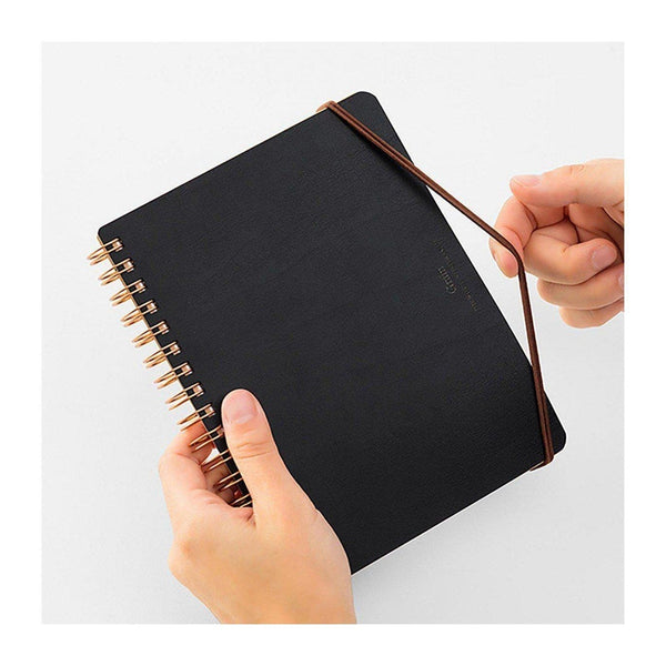 MDR Carnet Grain B6 Spiralé-Carnet-Midori-Papeterie du Dôme