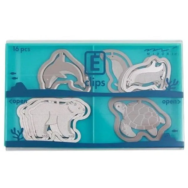 MDR Trombones Animaux-Trombones-Midori-Bleu-Papeterie du Dôme