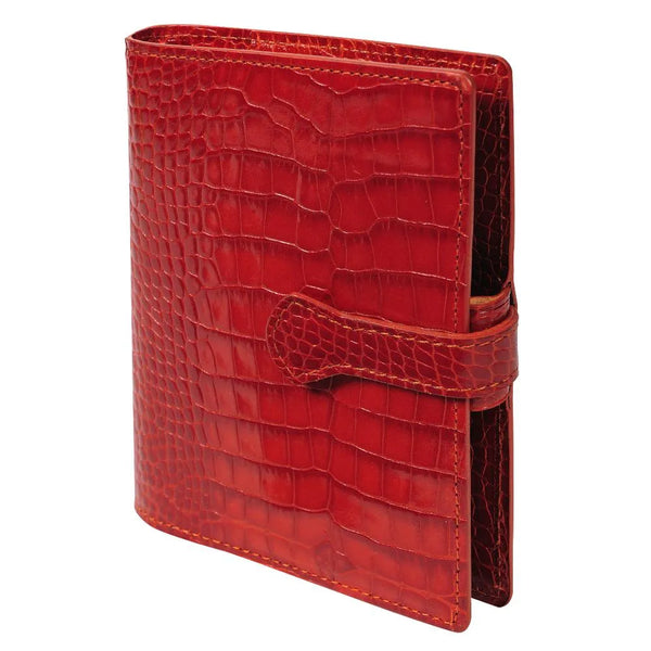 MGN Agenda Organiseur AK13 Savannah Croco Patte Mignon-Mignon-Orange-Papeterie du Dôme