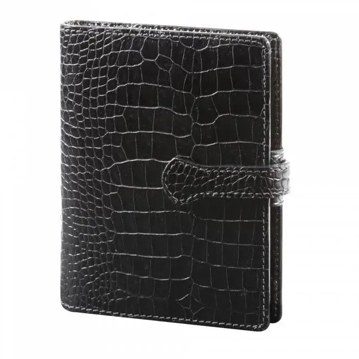 MGN Agenda Organiseur AK13 Savannah Croco Patte-Mignon-Noir-Papeterie du Dôme