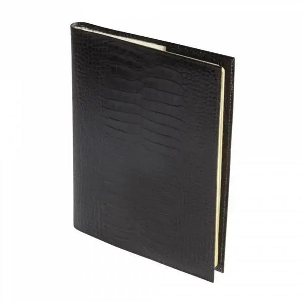MGN Carnet Notes Ligné A22 Croco Savannah Mignon-Mignon-Noir-Papeterie du Dôme