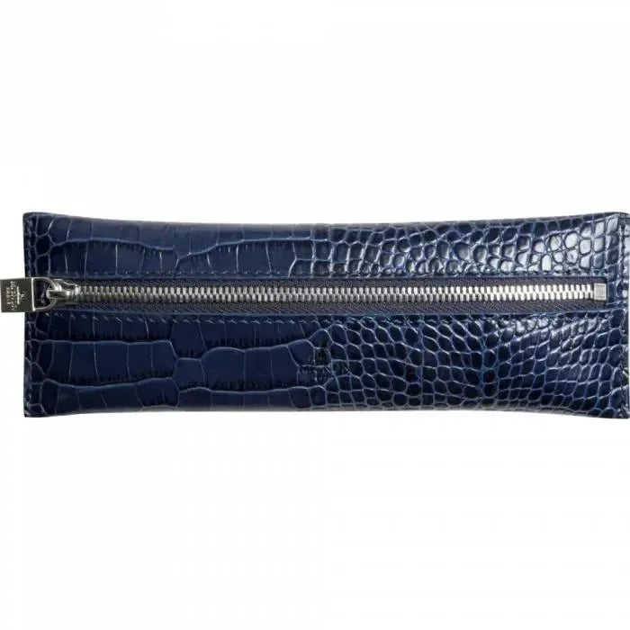 MGN Trousse Plate Zip Savannah Mignon-Trousse-Mignon-Bleu marine-Papeterie du Dôme