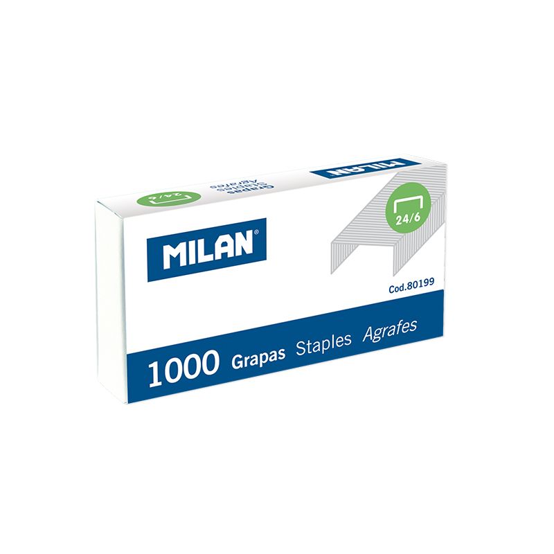 MLN 1000 Agrafes 24/6-Agrafes-Milan-Papeterie du Dôme
