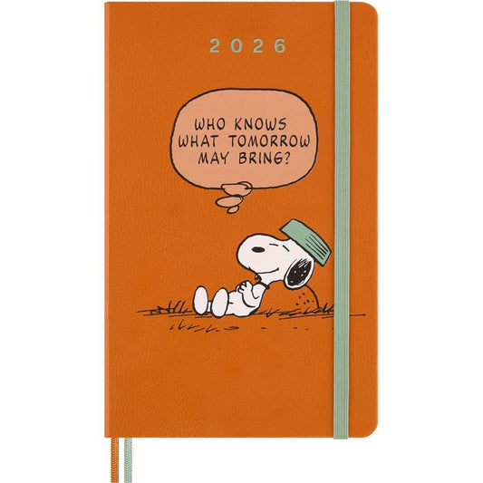 MSK Agenda Peanuts Semainier & Carnet Rigide 12 mois-Agenda-Moleskine-Papeterie du Dôme