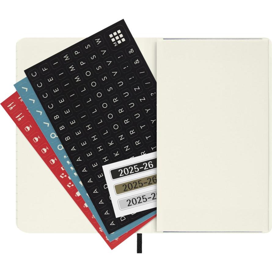 MSK Agenda Semainier & Carnet Souple 18 mois-Agenda-Moleskine-Papeterie du Dôme