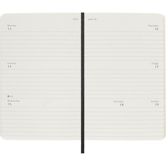 MSK Agenda Semainier Horizontal Souple 12 mois-Agenda-Moleskine-Papeterie du Dôme
