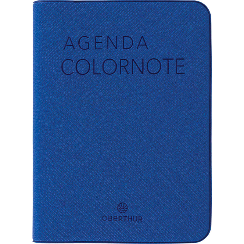 OBE Agenda Colornote Semainier 10-Agenda-Oberthur-2027-Bleu-Papeterie du Dôme