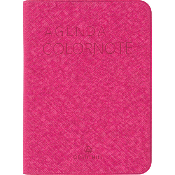 OBE Agenda Colornote Semainier 10-Agenda-Oberthur-2027-Fuchsia-Papeterie du Dôme