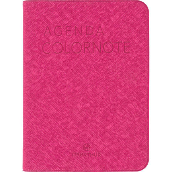 OBE Agenda Colornote Semainier 10-Agenda-Oberthur-2027-Fuchsia-Papeterie du Dôme