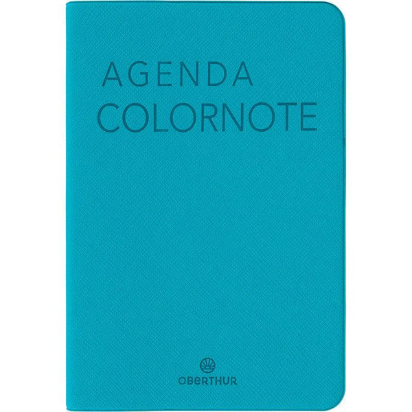 OBE Agenda Colornote Semainier 15 Vertical-Agenda-Oberthur-2027-Turquoise-Papeterie du Dôme