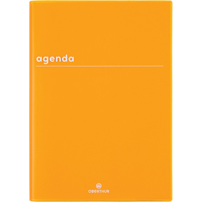 OBE Agenda Journalier Scolaire 15 Boreal-Agenda-Oberthur-2026-2027-Moutarde-Papeterie du Dôme