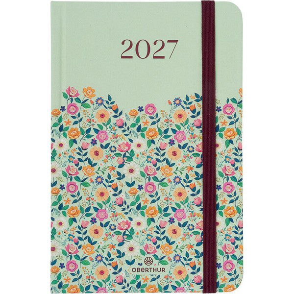 OBE Agenda Semainier 15 Anahita-Agenda-Oberthur-2027-Vert-Papeterie du Dôme