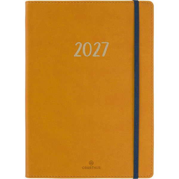 OBE Agenda Semainier A5 My Hello-Agenda-Oberthur-2027-Moutarde-Papeterie du Dôme