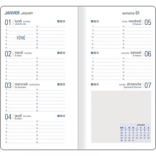 OBE Agenda Semainier Scolaire 16 Tivoli-Agenda-Oberthur-Papeterie du Dôme