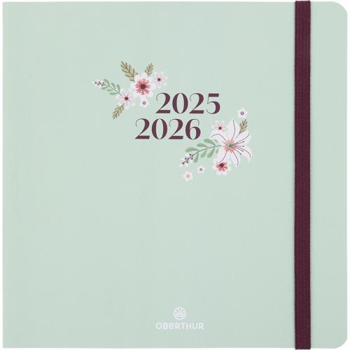 OBE Agenda Semainier Scolaire Carré Tivoli-Agenda-Oberthur-2025-2026-Pastel-Papeterie du Dôme