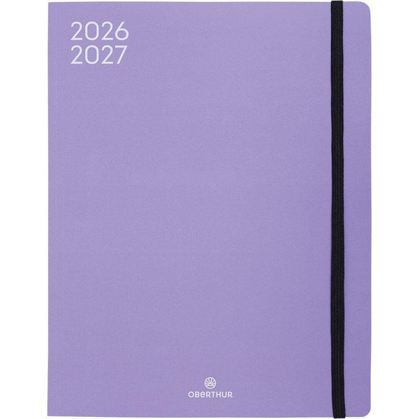 OBE Agenda Semainier Scolaire de Bureau 27 Split-Agenda-Oberthur-2026-2027-Lilas-Papeterie du Dôme