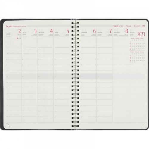 OBE Agenda Semainier de Bureau 25 Galway-Agenda-Oberthur-Papeterie du Dôme