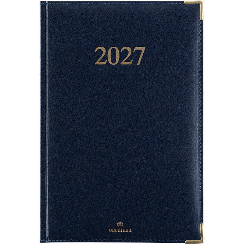 OBE Agenda Semainier de Bureau 25 Kiev-Agenda-Oberthur-2027-Marine-Papeterie du Dôme