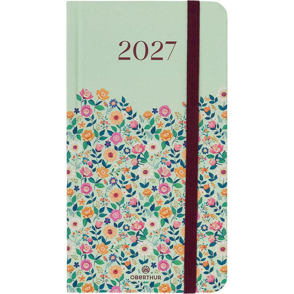 OBE Agenda Semainier de Poche 16 Anahita-Agenda-Oberthur-2027-Vert-Papeterie du Dôme