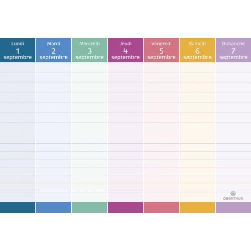 OBE Calendrier d'Organisation-Calendrier-Oberthur-Papeterie du Dôme