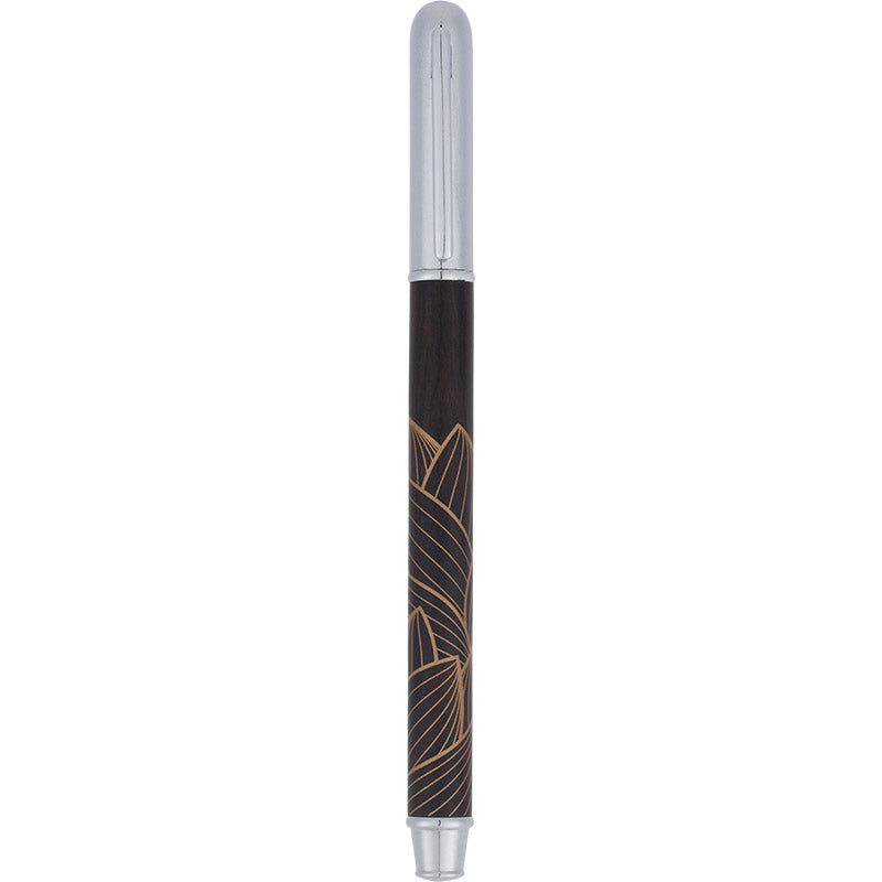 OBE Canopée Stylo Plume-Stylo Plume-Oberthur-Êbène-M Médium-Papeterie du Dôme