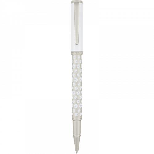 OBE Miraflores Stylo Roller-Stylo Roller-Oberthur-Satin et Blanc-Papeterie du Dôme