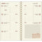 OBE Refill Agenda Format 16 Weekly Horizontal Contemporary