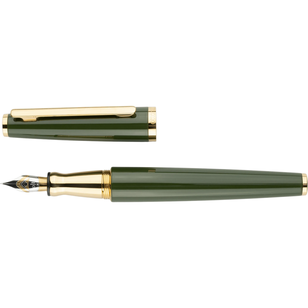 OH design 06 Olive Stylo Plume-Stylo Plume-Otto Hutt-Papeterie du Dôme