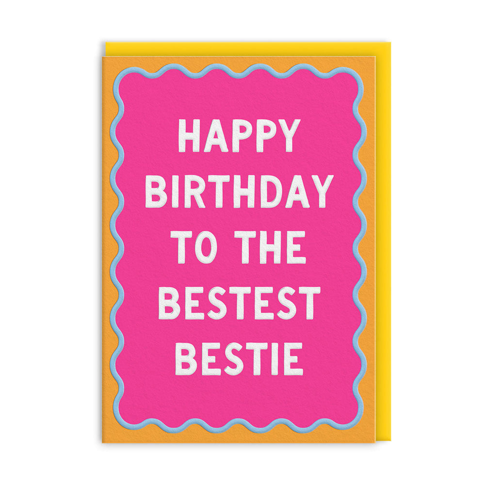 OHD Greeting Card A6-Greeting Card-Ohh Deer-Bestest Bestie-Papeterie du Dôme