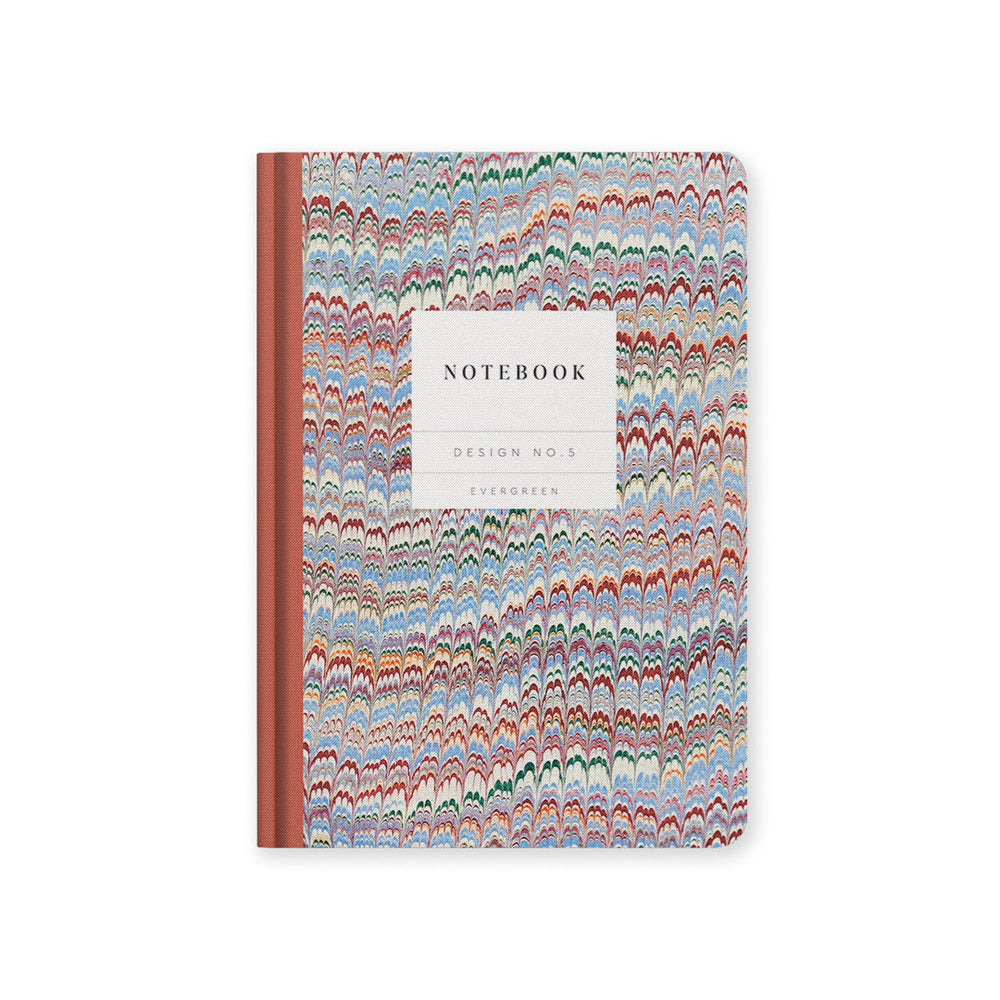 OHD Notebook Hardback A5-Carnet-Ohh Deer-Design No.5 Marble Stripes-Papeterie du Dôme