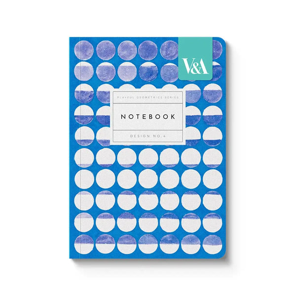 OHD Playful Geometrics Notebook Paperback A6-Carnet-Ohh Deer-Blue Eclipse Premium-Papeterie du Dôme