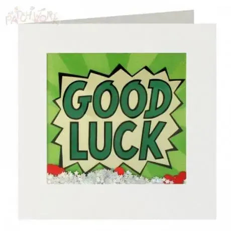 PAT Carte Shakies James Ellis-Carterie-Patchwork-Good luck-Papeterie du Dôme