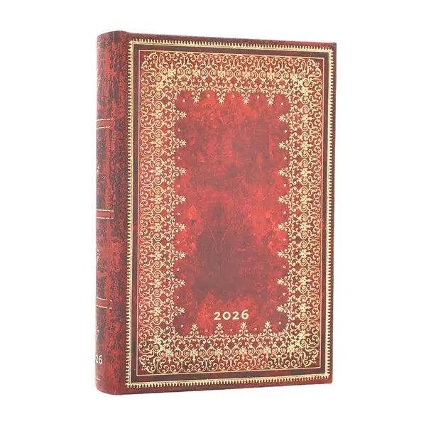 PBKS Agenda Mini Journalier Rigide-Agenda-Paperblanks-2026-Feuille d'or-Papeterie du Dôme