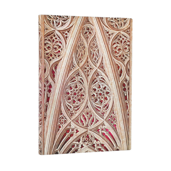 PBKS Agenda Midi Semainier Horizontal Flexis Souple-Agenda-Paperblanks-2027-Voûte de la Cathédrale de Milan (Bordeaux)-Papeterie du Dôme