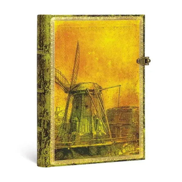 PBKS Carnet Ultra Rigide 144p-Carnet-Paperblanks-150ème Anniversaire de la Mort de Rembrandt-Uni-Papeterie du Dôme