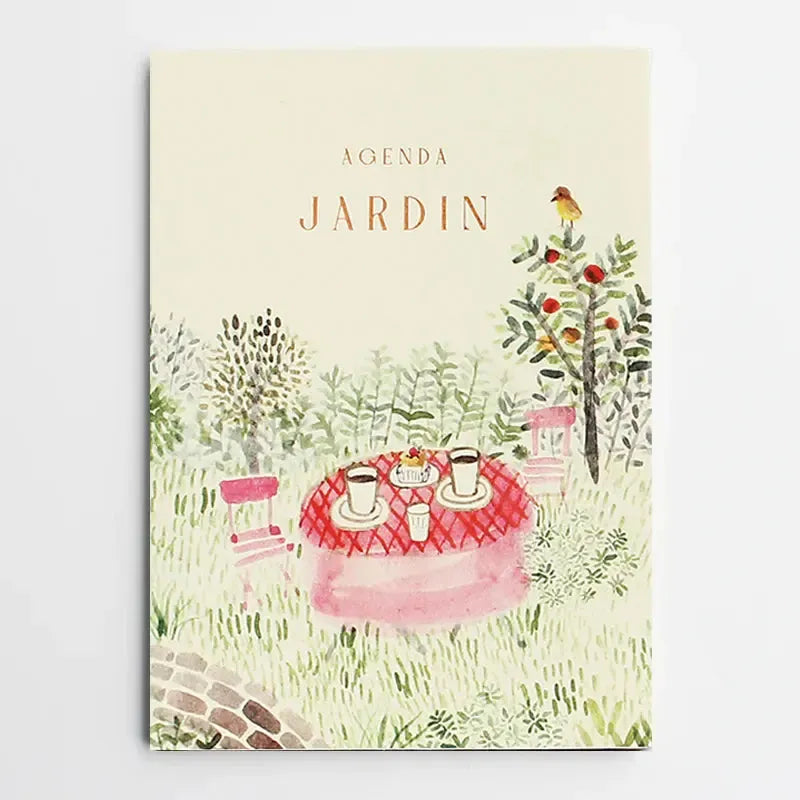 PDA Carnet de Voyage - L'après-midi-Carnet-Pansydaisy-Jardin-Papeterie du Dôme
