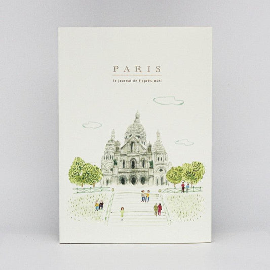 PDA Carnet de Voyage - L'après-midi-Carnet-Pansydaisy-Sacré Coeur-Papeterie du Dôme