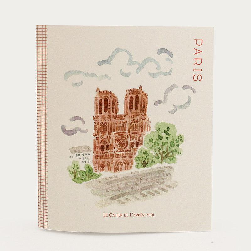 PDA Petit Carnet de Voyage - L'après-midi-Carnet-Pansydaisy-Notre-Dame-Papeterie du Dôme