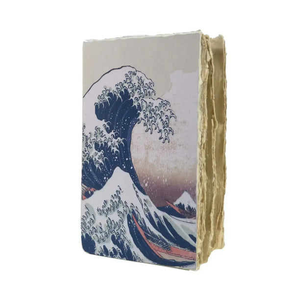 PGM Carnet A5 Hokusai Parchemin-Carnet-Epigr'AM-Papeterie du Dôme