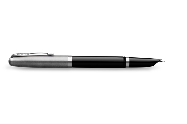 PKR Parker 51 Chrome Noir-Stylo Plume-Parker-Papeterie du Dôme